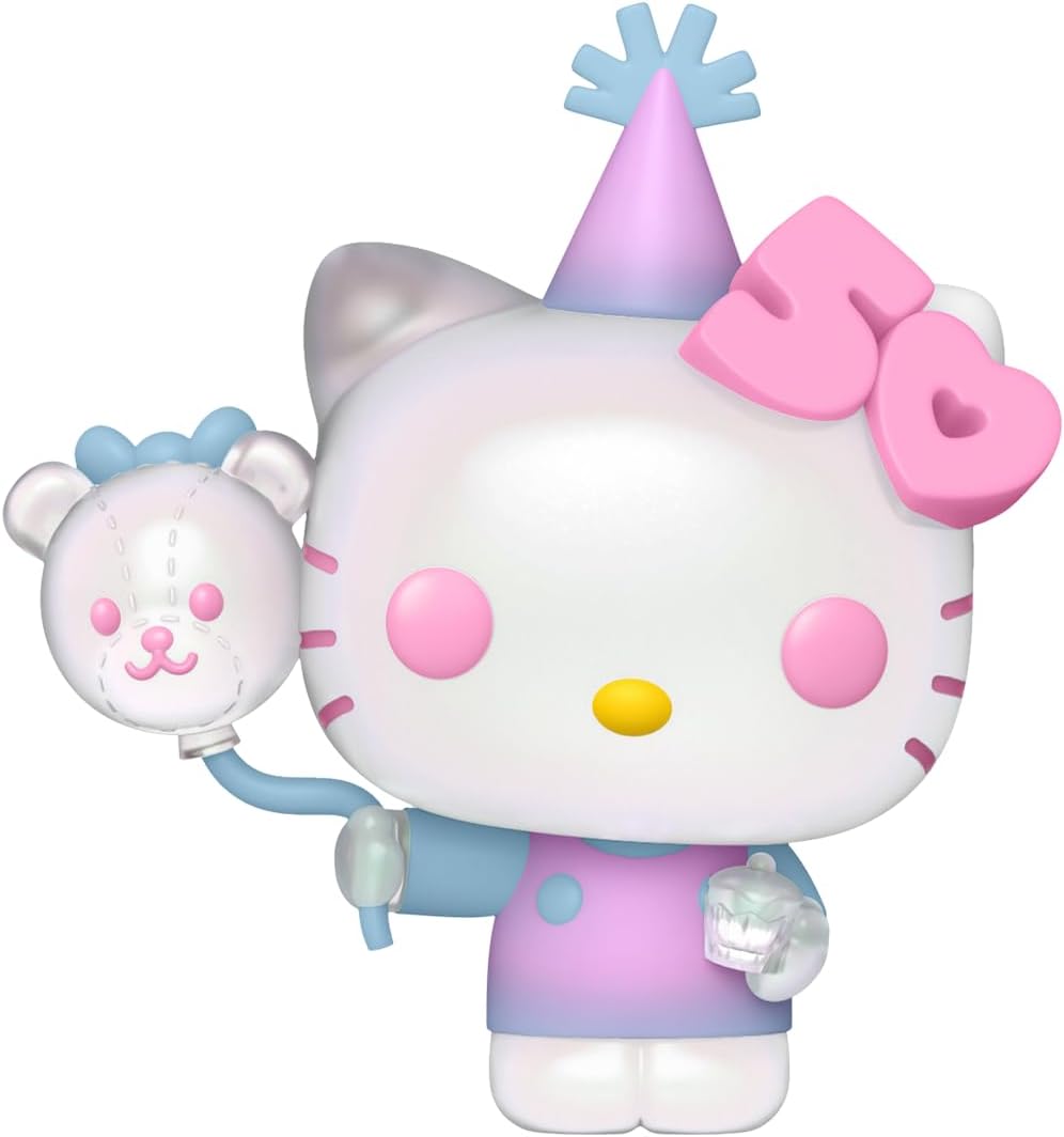 Funko Pop! Sanrio: Hello Kitty 50th Anniversary - Hello Kitty with Balloons - LeCharms & Co.