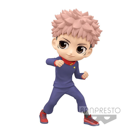 Jujutsu Kaisen Yuji Itadori Ver. B Q Posket Statue - LeCharms & Co.