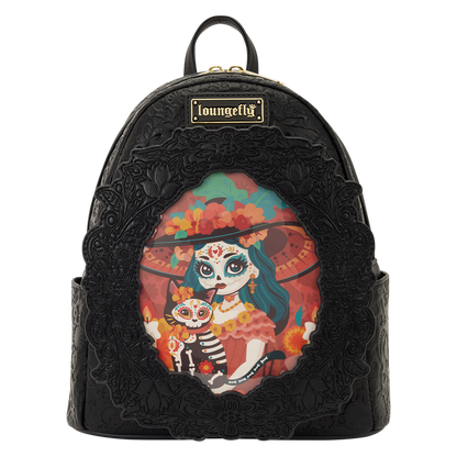 Loungefly Día de los Muertos La Catrina Photo Insert Mini Backpack