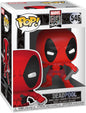 Marvel 80th First Appearance Deadpool Funko Pop! Vinyl Figure #546 W/Protector - LeCharms & Co.