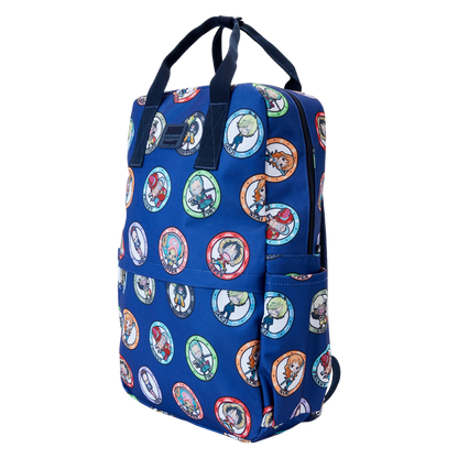 One Piece 25th Anniversary Straw Hat Pirates All-Over Print Nylon Full-Size Backpack - LeCharms & Co.