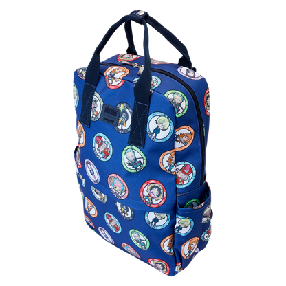 One Piece 25th Anniversary Straw Hat Pirates All-Over Print Nylon Full-Size Backpack - LeCharms & Co.