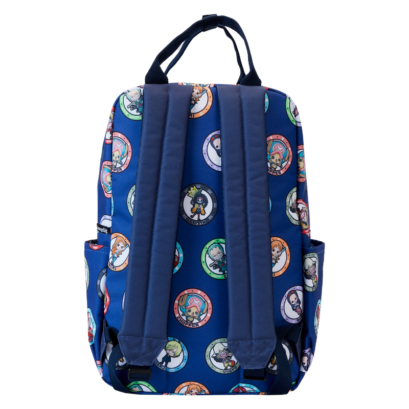 One Piece 25th Anniversary Straw Hat Pirates All-Over Print Nylon Full-Size Backpack - LeCharms & Co.
