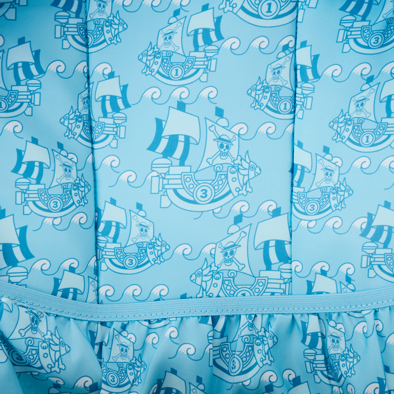 One Piece 25th Anniversary Straw Hat Pirates All-Over Print Nylon Full-Size Backpack - LeCharms & Co.