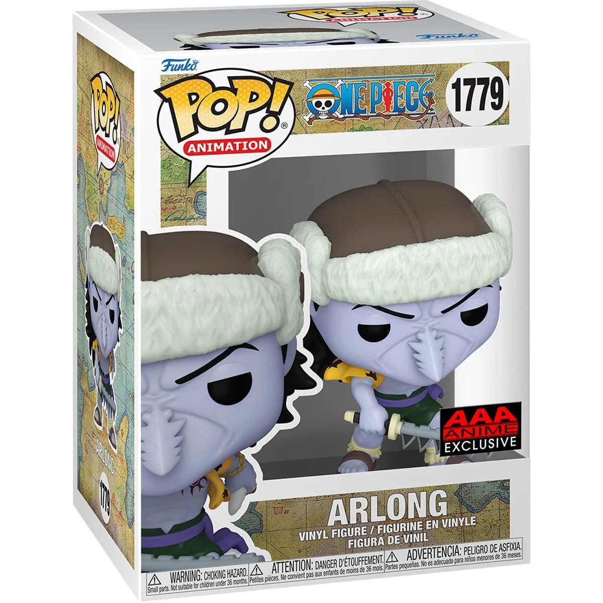 One Piece Arlong Funko Pop! Vinyl Figure #1779 - AAA Anime Exclusive W/Protector - LeCharms & Co.