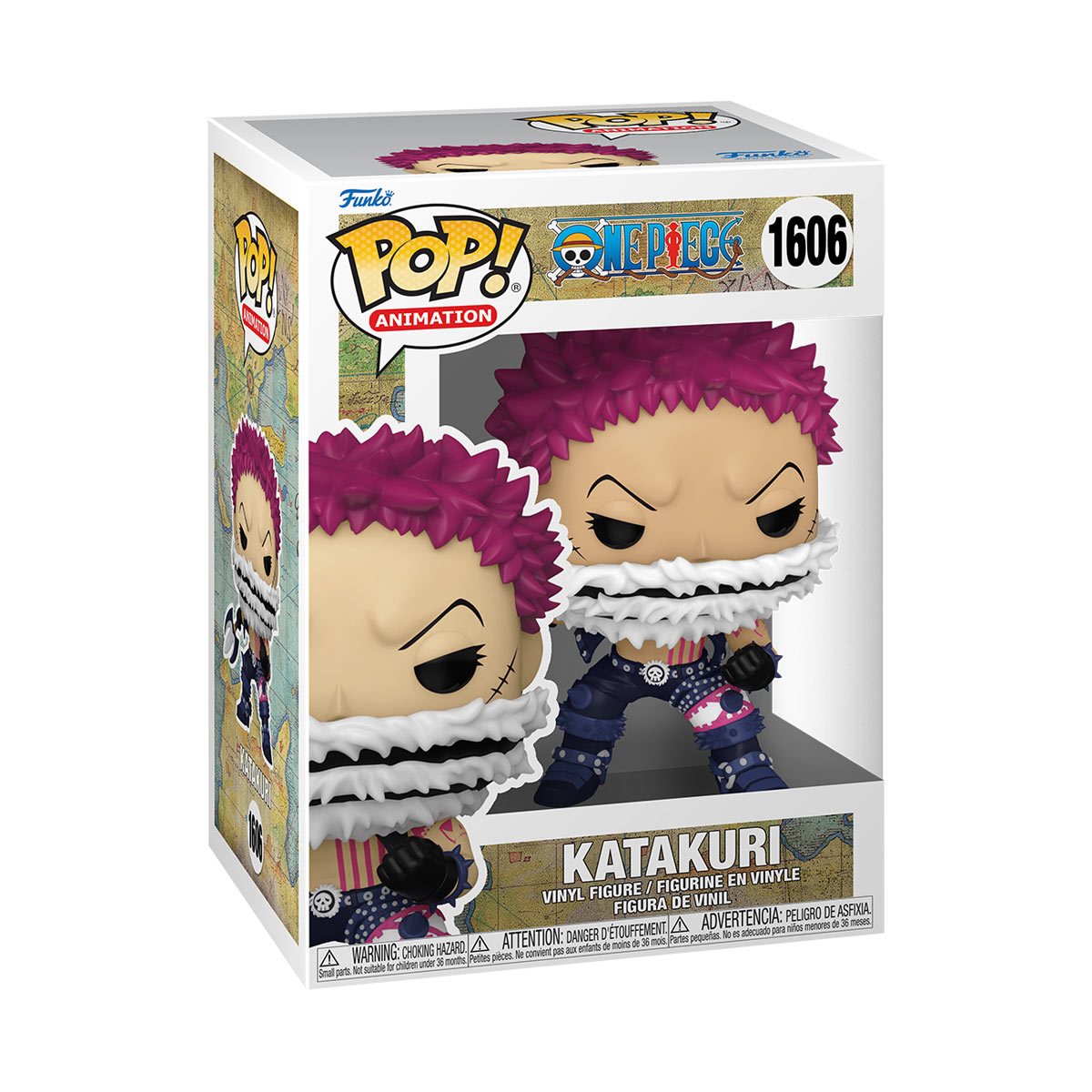 One Piece Katakuri Funko Pop! Vinyl Figure #1606 W/Protector bundle - LeCharms & Co.