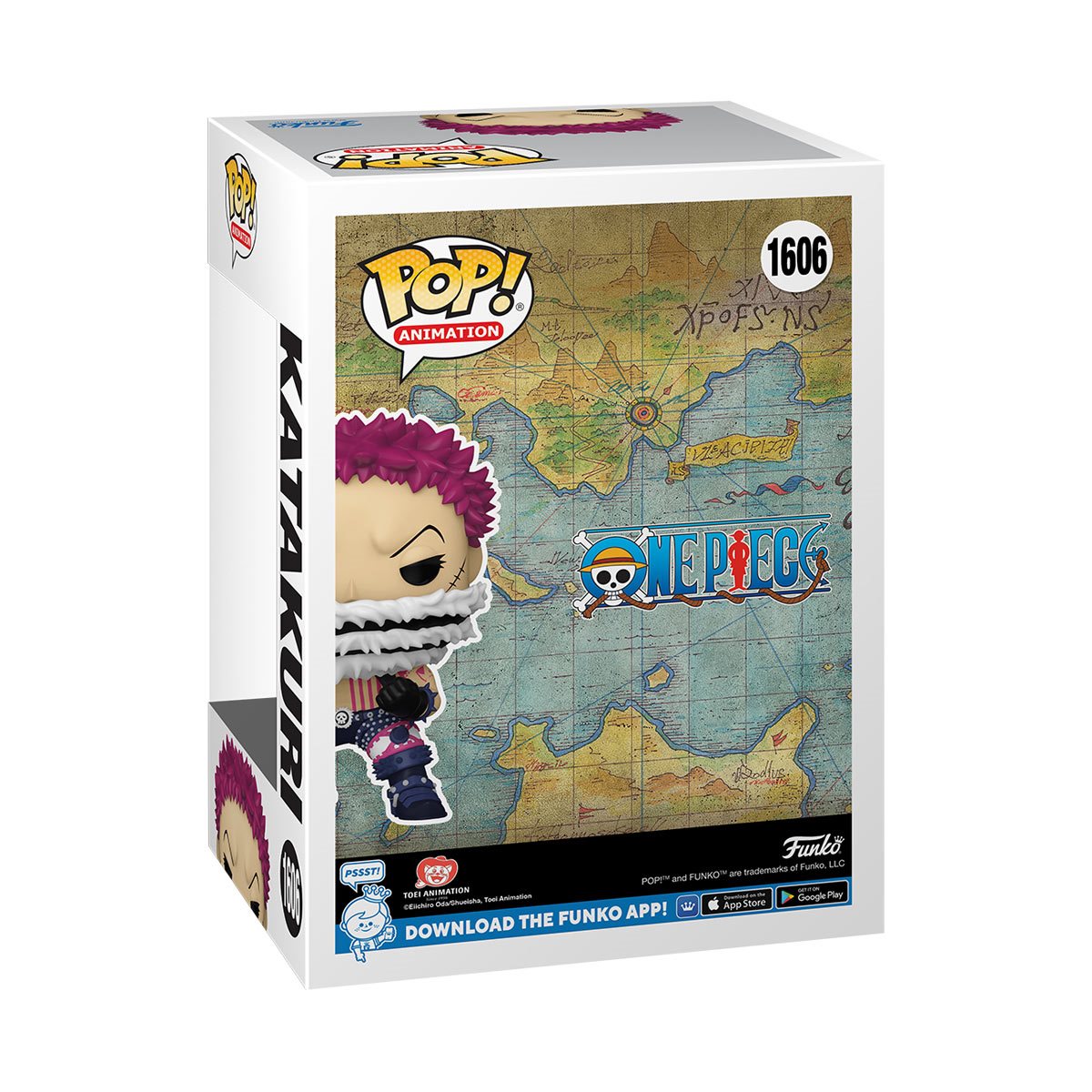 One Piece Katakuri Funko Pop! Vinyl Figure #1606 W/Protector bundle - LeCharms & Co.