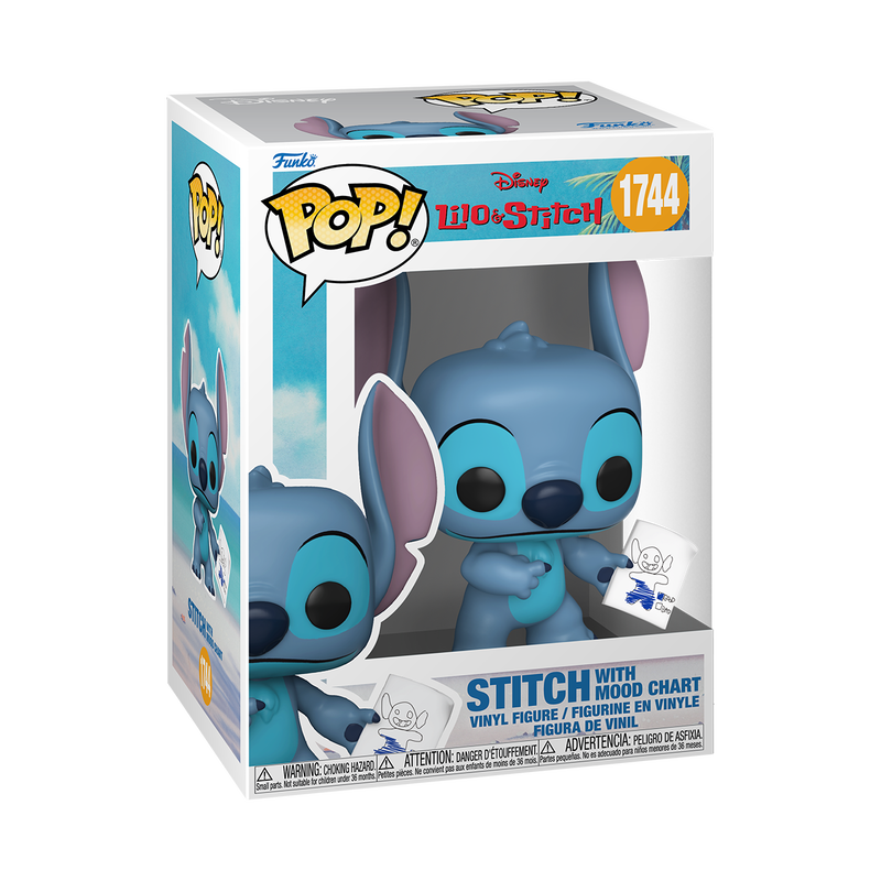 Funko Pop! Disney: Lilo & Stitch - Stitch with Mood Chart