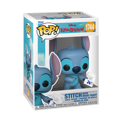 Funko Pop! Disney: Lilo & Stitch - Stitch with Mood Chart