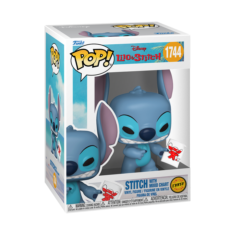 Funko Pop! Disney: Lilo & Stitch - Stitch with Mood Chart