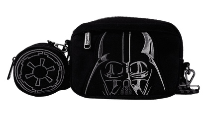 Star Wars Darth Vader Canvas Sling Crossbody Bag with Coin Bag