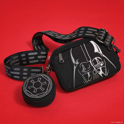 Star Wars Darth Vader Canvas Sling Crossbody Bag with Coin Bag