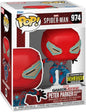 Spider-Man 2 Peter Parker Velocity Suit Funko Pop! Vinyl Figure #974 - Entertainment Earth Exclusive W/Protector Bundle - LeCharms & Co.