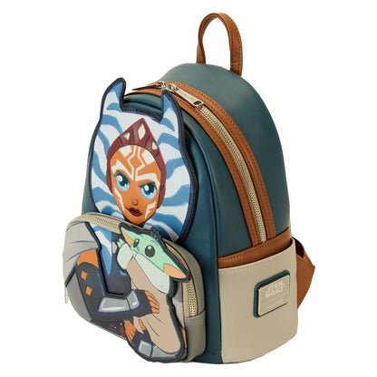 Star Wars: The Mandalorian Ahsoka Holding Grogu Mini-Backpack - LeCharms & Co.