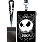 The Nightmare Before Christmas Jack Skellington Lanyard with Passport Holder - LeCharms & Co.