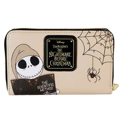 The Nightmare Before Christmas Scientific Method Book Zip-Around Wallet - LeCharms & Co.