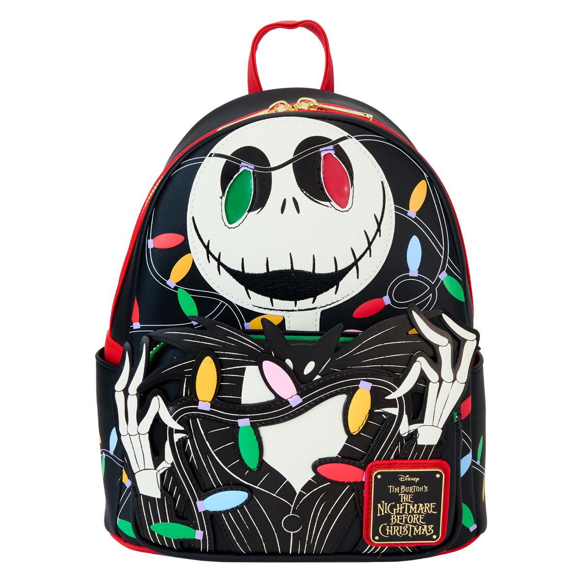 The Nightmare Before Christmas Smiling Jack Light-Up Mini-Backpack - LeCharms & Co.