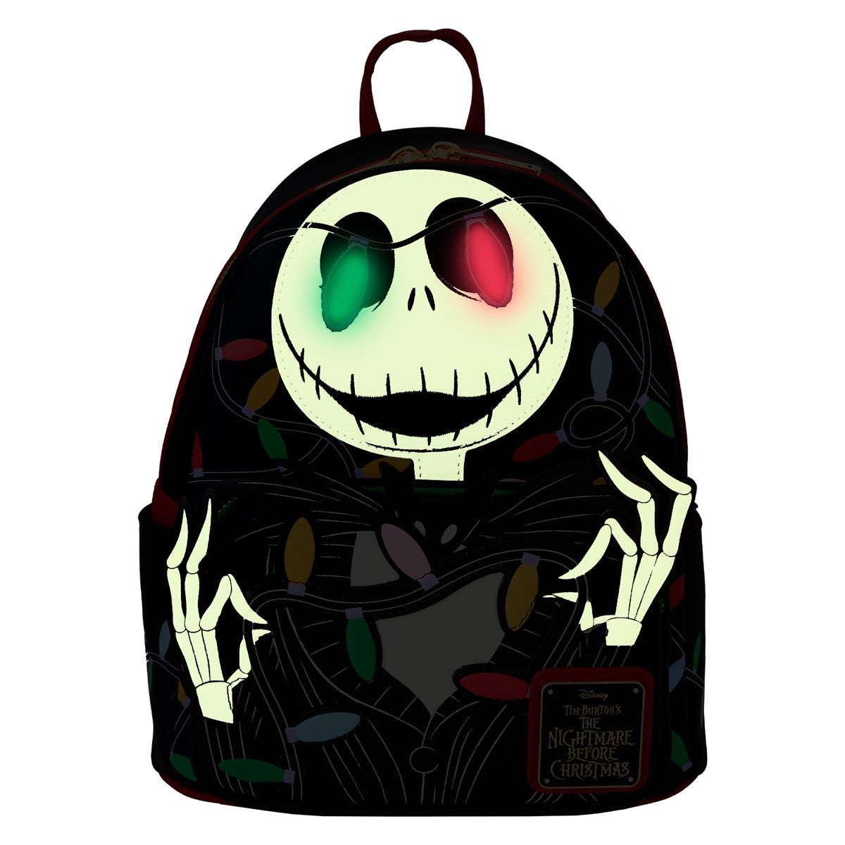 The Nightmare Before Christmas Smiling Jack Light-Up Mini-Backpack - LeCharms & Co.