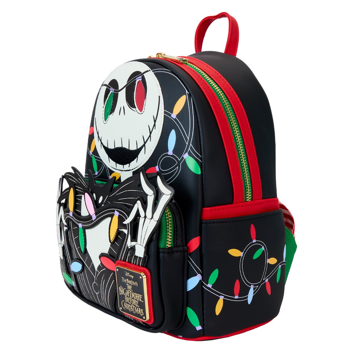 The Nightmare Before Christmas Smiling Jack Light-Up Mini-Backpack - LeCharms & Co.