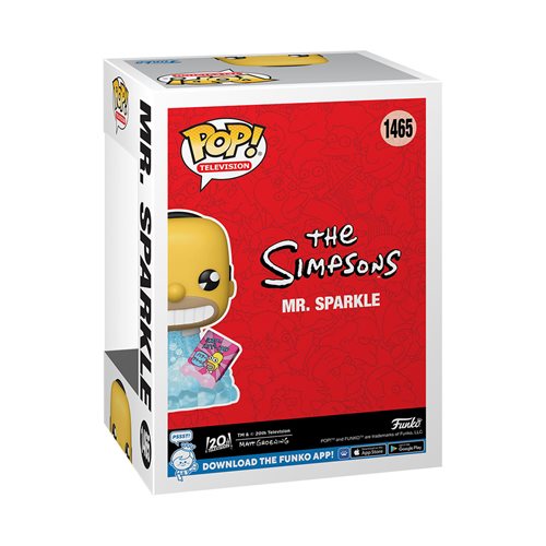 The Simpsons Mr. Sparkle Diamond Glitter Funko Pop! Vinyl Figure #1465 - Previews Exclusive W/Protector Bundle - LeCharms & Co.