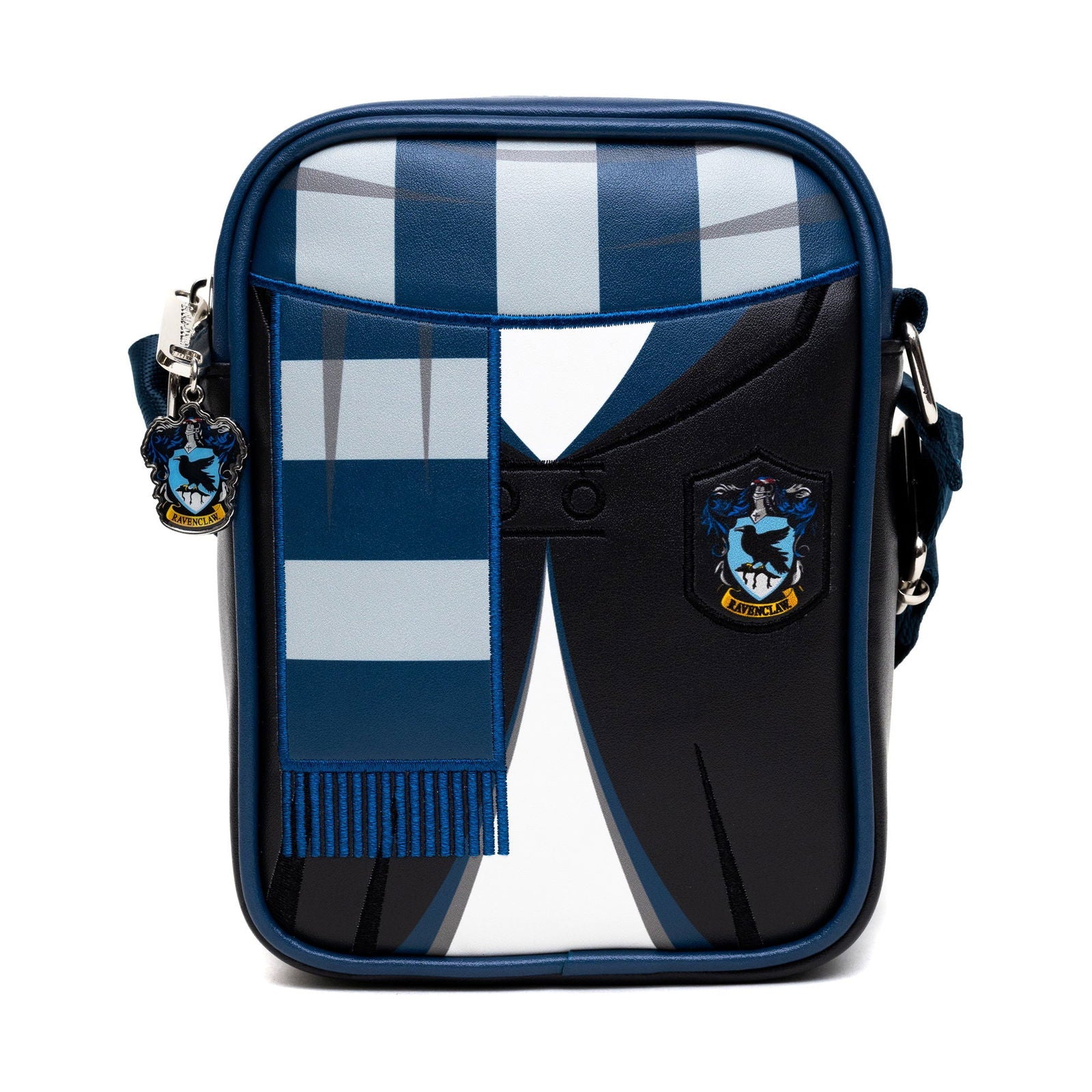 The Wizarding World of Harry Potter Bag, Cross Body, Harry Potter Hogwarts School Ravenclaw Uniform Embroidered, Vegan Leather - LeCharms & Co.