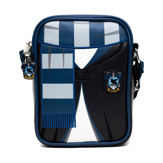 The Wizarding World of Harry Potter Bag, Cross Body, Harry Potter Hogwarts School Ravenclaw Uniform Embroidered, Vegan Leather - LeCharms & Co.
