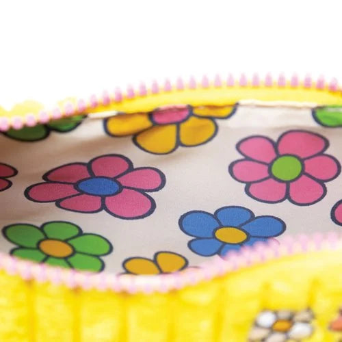 Miffy Corduroy Baguette Crossbody Bag with Bag Charm