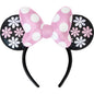 Minnie Mouse Floral Rock The Dots Ear Headband