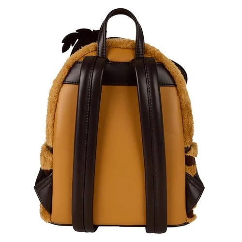 Loungefly Shrek Puss In Boots Cosplay Faux Fur Mini-Backpack