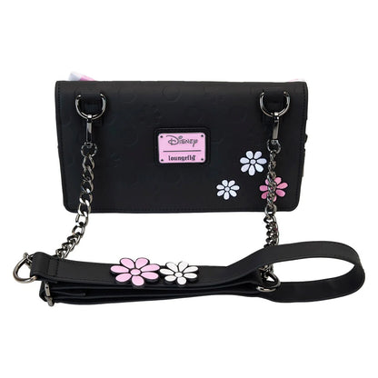 Minnie Mouse Floral Rock The Dots Clutch Crossbody Bag
