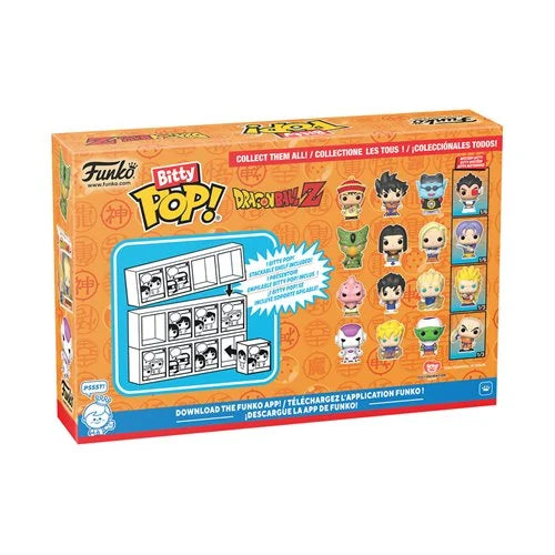 Funko Pop! Dragon Ball Z Bitty Pop! Mini-Figure 4-Pack Case of 12 - Specialty