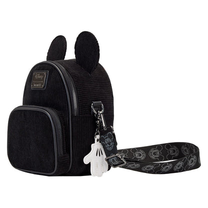 Mickey Mouse Classic Corduroy Convertible Mini Backpack & Crossbody Bag