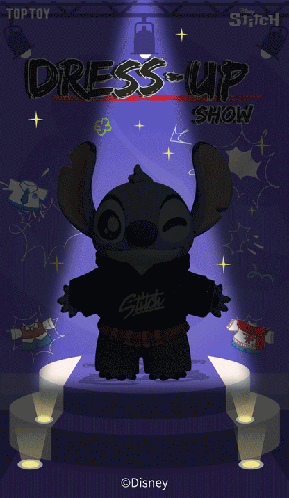 Disney Stitch Dress-Up Show Series Vinyl Plush Blind Box