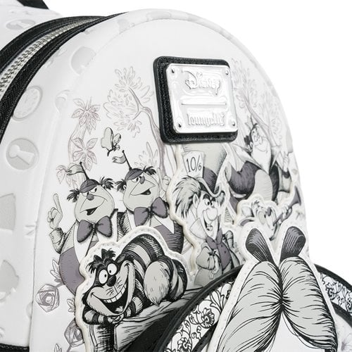 Loungefly Alice in Wonderland Sketch Mini-Backpack - Entertainment Earth Exclusive