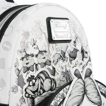 Loungefly Alice in Wonderland Sketch Mini-Backpack - Entertainment Earth Exclusive