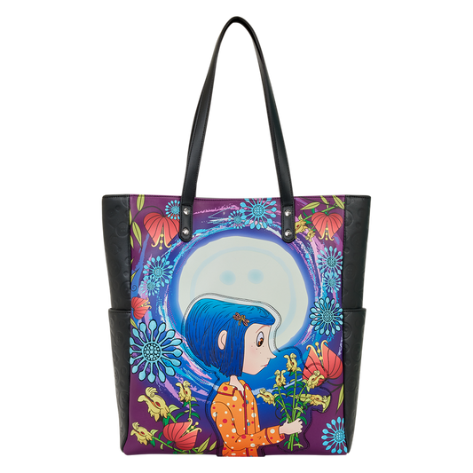 Loungefly Coraline Garden Glow Tote Bag