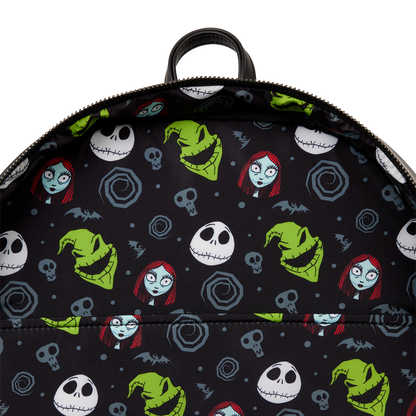 Loungefly - Disney The Nightmare Before Christmas Jack Skellington Cosplay Full-Size Glow Backpack