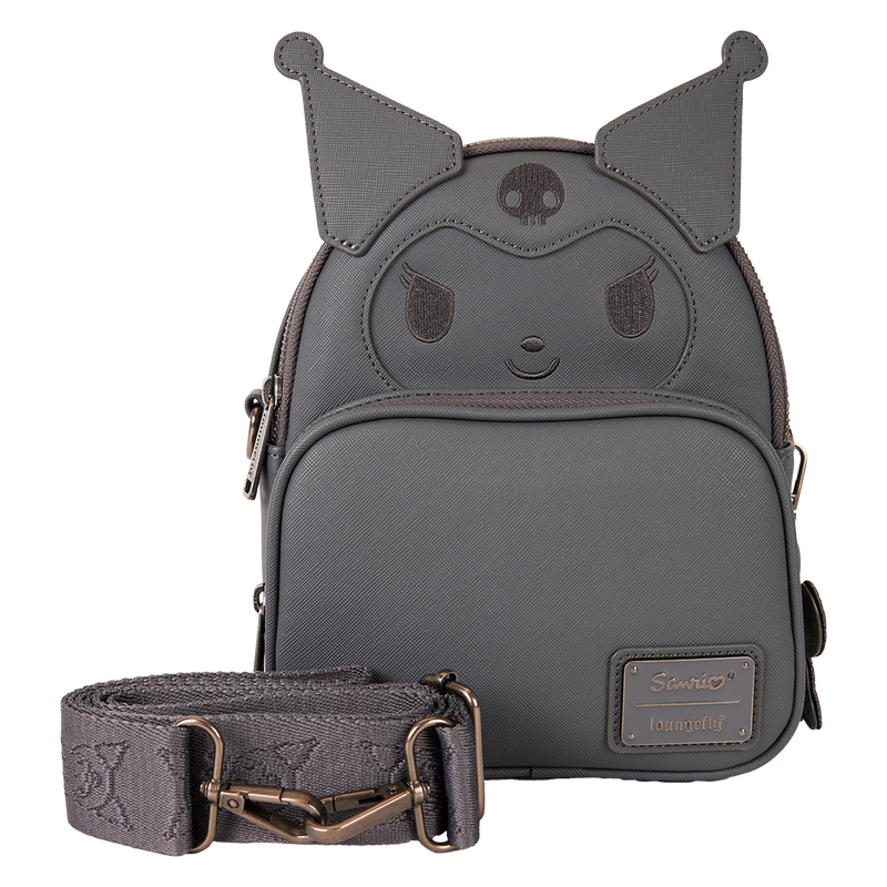 Loungefly Sanrio Kuromi Monochrome Cosplay Convertible Mini Backpack & Crossbody Bag