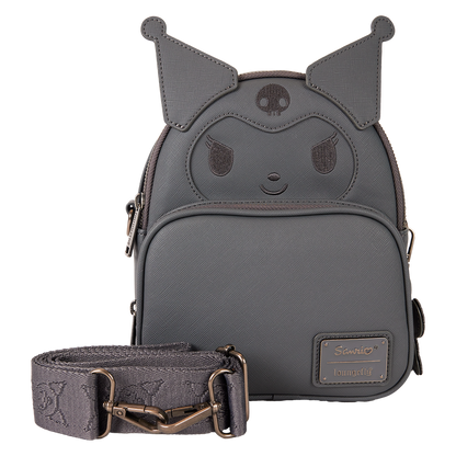 Loungefly Sanrio Kuromi Monochrome Cosplay Convertible Mini Backpack & Crossbody Bag