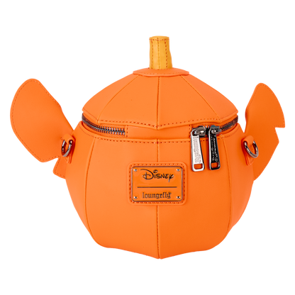 Loungefly Disney
Stitch Pumpkin Head Figural Glow Crossbody Bag