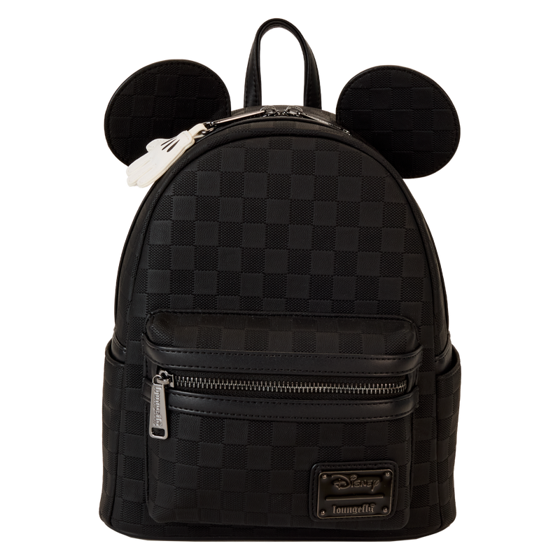 Loungefly Disney
Mickey Mouse Checkered Texture Mini Backpack