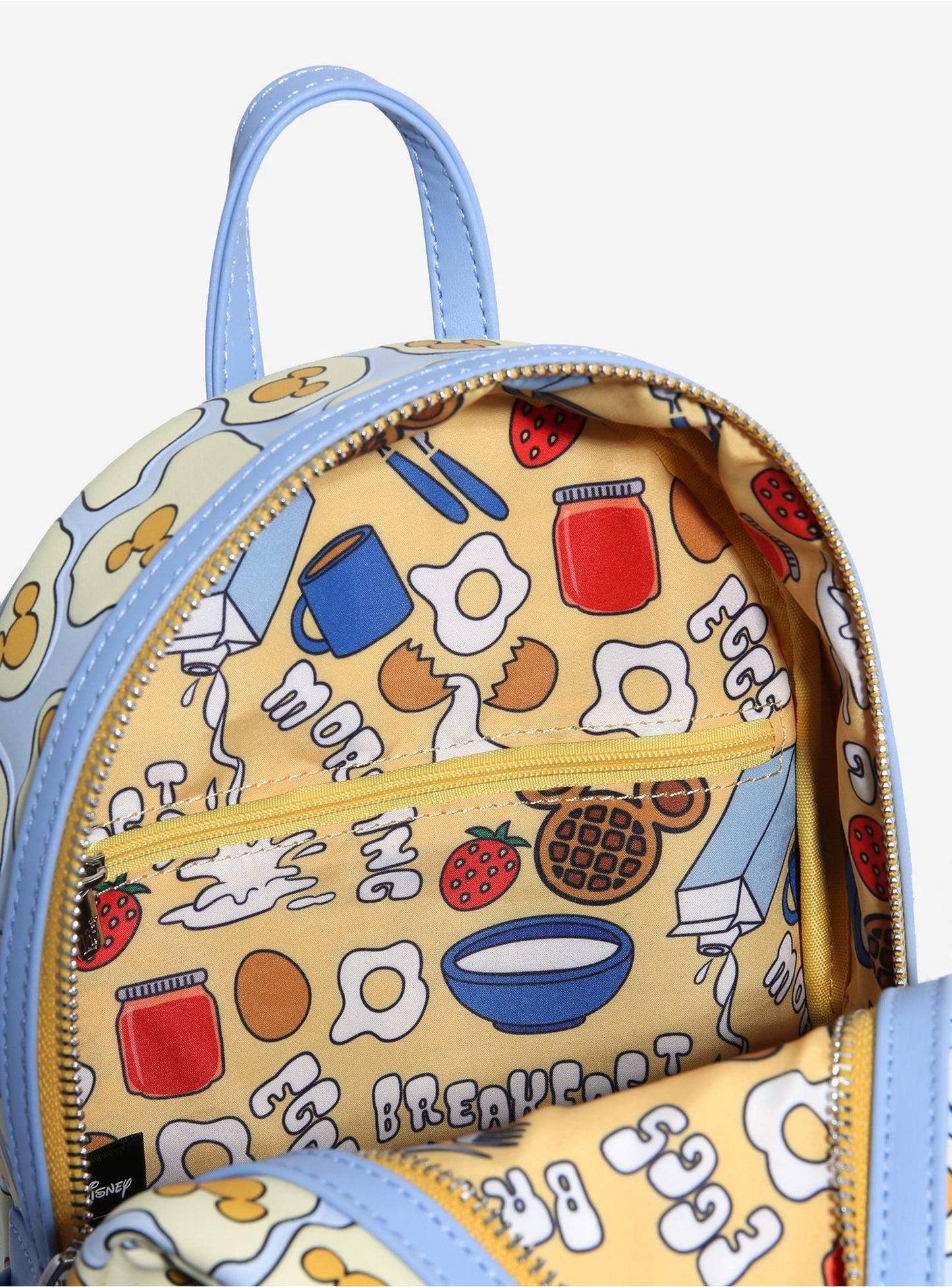 Loungefly Disney Mickey Mouse Breakfast Waffle Scented Mini Backpack