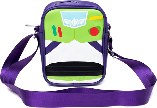 Buckle-Down Disney Crossbody Backpack Toy Story Buzz Lightyear Character l