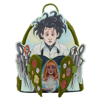 Loungefly Edward Scissorhands Sherpa Mini Backpack