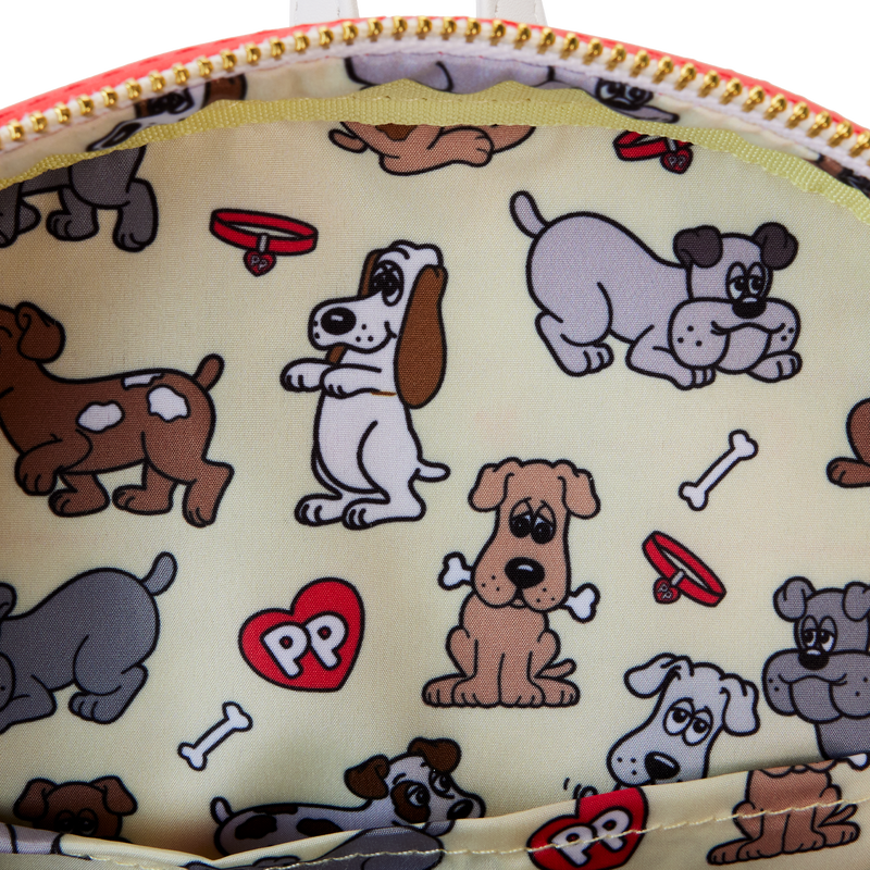 Loungefly Pound Puppies 40th Anniversary Plush Mini Backpack with Card Holder