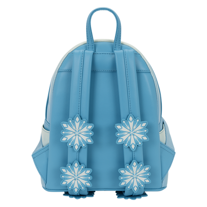 Loungefly Disney
Frozen Princess Elsa Glitter Sequin Cosplay Mini Backpack