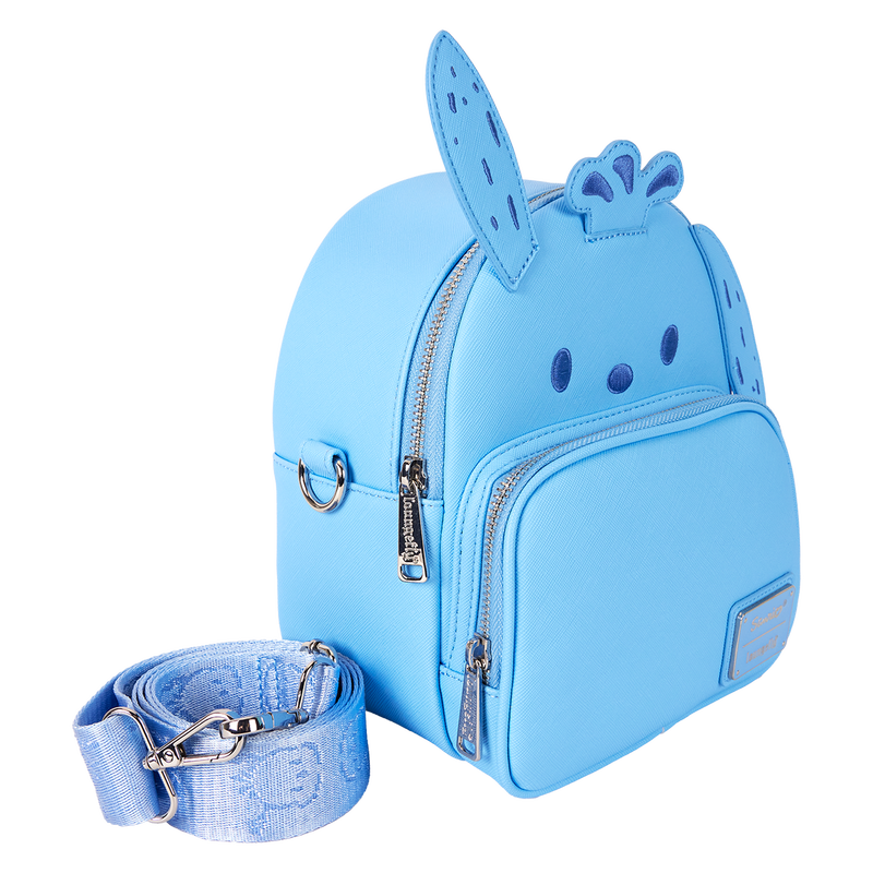 Loungefly Sanrio Pochacco Monochrome Cosplay Convertible Mini Backpack & Crossbody Bag