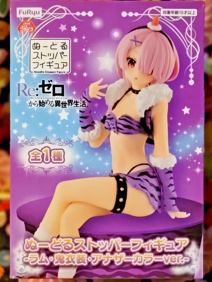 FuRyu: Re:Zero Starting Life in Another World - Ram (Demon Costume Another Color Ver.) Noodle Stopper Figure