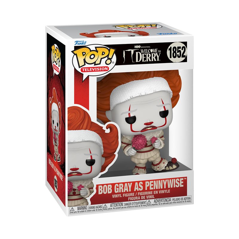Funko Pop! IT Welcome to Derry: Bob Gray as Pennywise # 1852