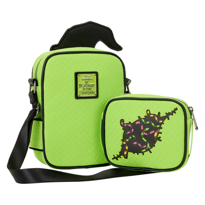 Loungefly The Nightmare Before Christmas Oogie Boogie Glow Crossbuddies® Cosplay Crossbody Bag with Coin Bag